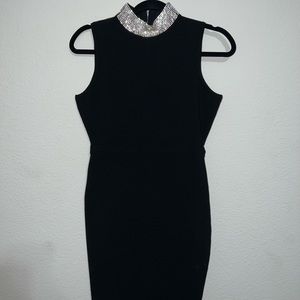 💎Milly Black Rhinestone dress